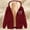 🔥 Wine, variant on Sentmoon Snowboarding Jacket Oversized Fleece with Print Women Sweatshirts Long Sleeve Hooded Neck Hoodies Fall and Winter Lightweight and Warm for Outdoor Work Wine XL