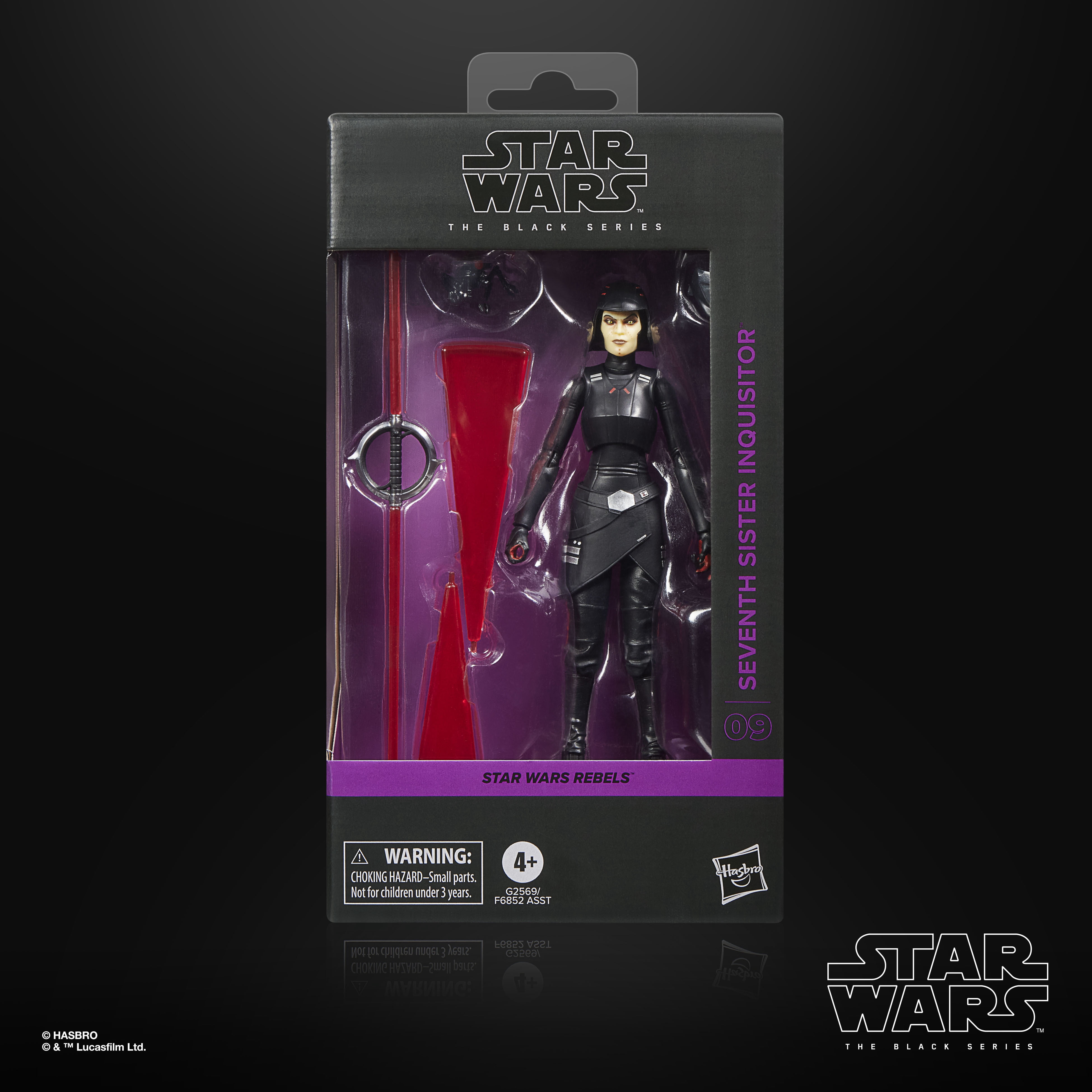 Star Wars Rebels - Black Series - Seventh Sister Inquisitor Action Figure