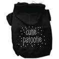 thumbnail image 1 of Cutie Patootie Sweat à Capuche en Strass Noir M (12), 1 of 3