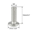 thumbnail image 3 of Unique Bargains Machine Screws, M3x10mm Phillips Screw, 304 Stainless Steel, Fasteners Bolts 30Pcs, 3 of 3
