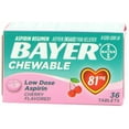 thumbnail image 3 of Bayer Chewable Low Dose Aspirin Cherry 81 Mg 36-Ct, 4-Pack, 3 of 7