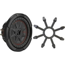 Kicker 48CWRT84 CompRT 8" Subwoofer, DVC, 4-ohm - Includes Grill