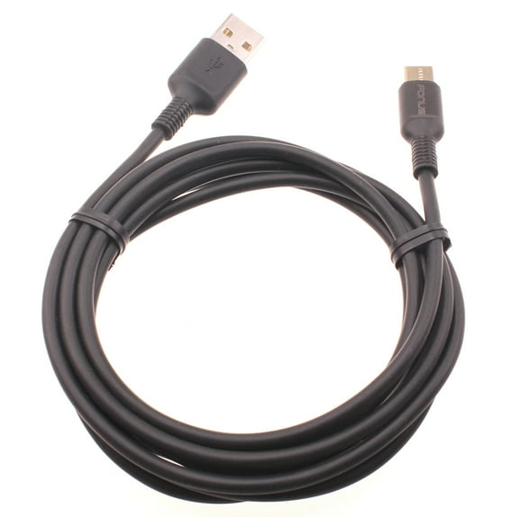 For Nokia C300/C110 - 6ft USB-C Cable, Type-C Charger Cord Power Wire USB Long Fast Charge Sync High Speed Black for Nokia C300/C110 Phones