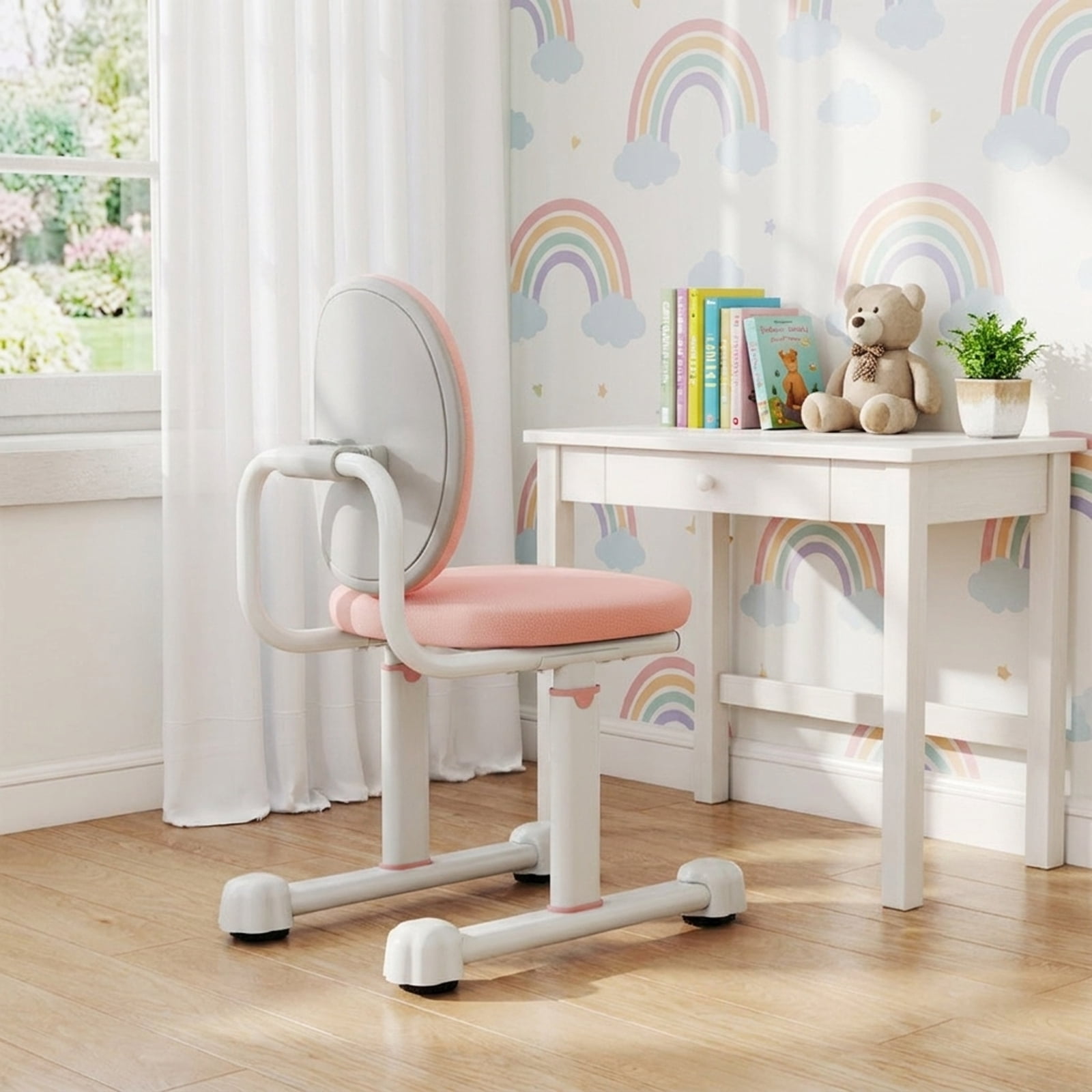 Furnibear Kids Chair Kids Desk Chair Children Study Chair with Double Back Support and Adjustable