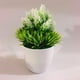 thumbnail image 2 of Zhuge Bonsái artificial, flores artificiales para decoración, decoración con plantas artificiales, plantas falsas para decoración de sala de estar, oficina, hotel blanco, 2 of 5