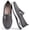 Deep Gray, variant on BERANMEY Lightweight Breathable Mesh Running Shoes Knit Comfortable Flexible Slip-On Sneakers for Women Stylish Casual Footwear for Tennis Walking & Running