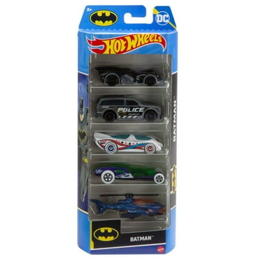 Mattel Hot Wheels Batman Series Kids Car & Truck Play Vehicles, Diecast 5 Pack
