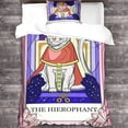 thumbnail image 1 of Cat Duvet Cover Sets Pet Animal Skull Bedding Sets Microfiber Bedding Set Single, 1 of 5