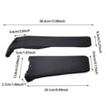 thumbnail image 3 of Decoration Front & Rear SetElectric Dirt Compatible Black Mud Guards (Mudguard) For Off Road Motorcycle, 3 of 4