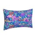 thumbnail image 2 of Daiia Colorful Mushrooms Bedding Waterproof Pillow Protector Zippered Queen – Bed Bug Proof Pillow Encasement-14"x20", 2 of 9