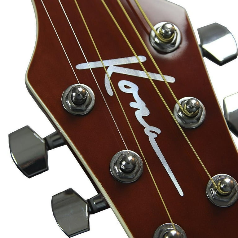 Kona K41CSB 41-Inch Acoustic Dreadnought Guitar With Cherry