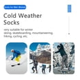 thumbnail image 3 of Calcetines 1 par de calcetines de esquí de invierno para hombres y mujeres, calcetines para clima fr CACAGOO Calcetines, 3 of 7