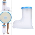 thumbnail image 4 of Protector impermeable del vendaje del yeso cubierta del tobillo de la fractura de la herida para los adultos de la ducha, 4 of 8