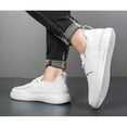 thumbnail image 5 of Men's Leather Derby Shoes | Minimalist Oxfords with Contrast Stitching for Versatile Casual Wear, 5 of 6