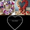 thumbnail image 4 of 4.92ft Large Balloon Arch Stand Removable Heart Shape Love Balloon Garland Stand with Water Bag and Chassis DIY Balloon Arch Frame for Wedding Valentine's Day Proposal Baby Shower Party Decoration, 4 of 7