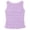 Purple, variant on Women's Sleeveless Frill Smocked Ruffle Crop Tank Tops Spring and Summer Crewneck Shirred Tank Top Stretch Fit Cute Camisole Pink M