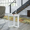 thumbnail image 2 of Madison 2.0- 23.85" Round Accent End Table in White Gloss, 2 of 3