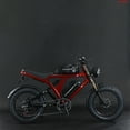 thumbnail image 6 of AKEZ Electric Bike for Adults, 48V-52V, 41AH,55AH Battery, 20" Fat Tire Dirt Bike, Retro E-Bike, Electric Motorcycle, 6 of 13