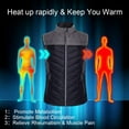 thumbnail image 5 of Heated Vest for with Battery Pack Included, Lightweight Warming Electric Heated Jacket, 5 of 6