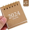 thumbnail image 6 of PAMINGONO Paper Desk Calendar Tracking Daily Life Khaki 1Pcs 3.0*2.5*1.4in, 6 of 8