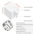 thumbnail image 3 of Mistaha Smart White Bluetooth Fingerbot for Home Automation with Touch Buttons, Remote Voice Control, and Timer Function - Compatible with 'Adaprox Home' App., 3 of 6