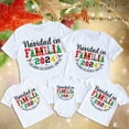 thumbnail image 1 of Creando recuerdos juntos para la Navidad familiar en 2024 Camisetas estampadas con atuendos a juego para la familia, camisetas para mamá, papá, niños, camisetas, monos para bebés, 1 of 5