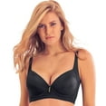 thumbnail image 2 of Women's Leonisa 011970 High Profile Back Smoothing Full Coverage Bra (Black 38C), 2 of 2