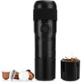 thumbnail image 1 of Electric Coffee Maker, USB/Cigarette Lighter Portable Self-Heating Coffee Machine with Reusable Coffee Capsule, Suitable for Car, Home, Office (Black), 1 of 5