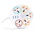 thumbnail image 1 of Multicontacto Circular Multiusos 5 Contactos + 3 Puertos USB Andromeda Inc Resistente, 1 of 3