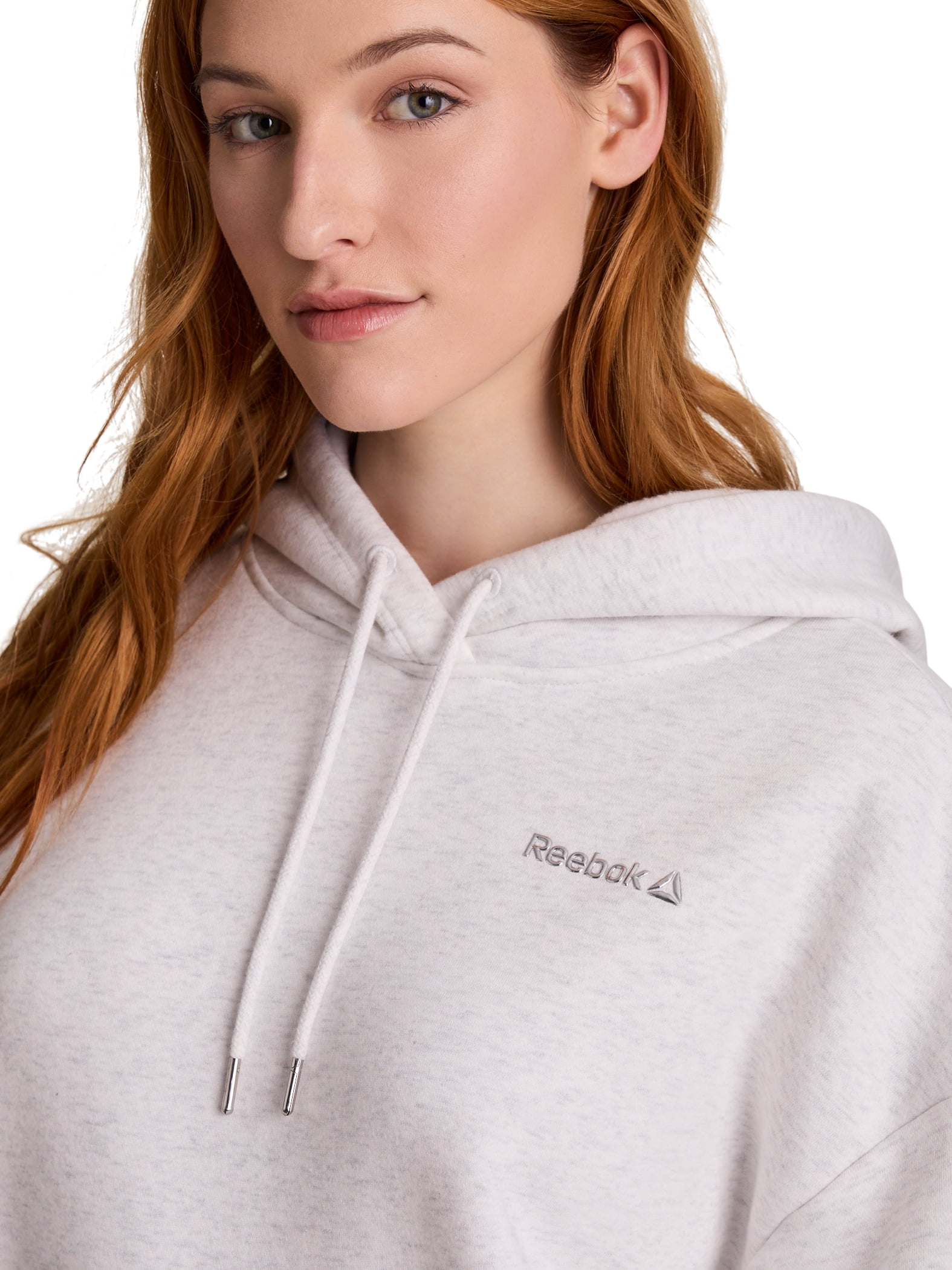 Reebok Women's and Women's Plus Game Day Fleece Oversize Hoodie, Sizes XS-4X