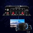 thumbnail image 5 of -270 HIFI Amplifier 2.0 Channel Home Amp Bass & Treble Adjustment Stereo Audio Home Cinema Sound System DC12V EU Plug, 5 of 5