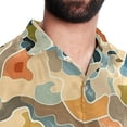 thumbnail image 5 of Atlas Men's Short Sleeve Beach Button Down Casual Printed Summer Shirts - Unisex, 5 of 6