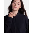 thumbnail image 6 of Avia Women's and Women's Plus Ottoman Full Zip Bomber Jacket, Sizes XS-4X, 6 of 7