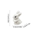 thumbnail image 3 of Yusimy Easter Rabbit Foam Colorful Furry Rabbits Easter Party Ornaments Wreath Flower Branch Accessories Decor, 3 of 6