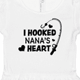 thumbnail image 4 of Inktastic I Hooked Nana's Heart with Fishing Rod Girls Baby Dress, 4 of 5