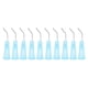 thumbnail image 2 of 100 puntas de aguja de irrigación dental desechables precurvadas, accesorio de repuesto para dispensación., 2 of 14