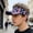 B, variant on Mens Visor Cap Wig Adjustable Baseball Cap Golf Hats with Fake Hair