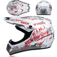 thumbnail image 1 of Enviar 3 Piezas De Regalo Casco De Motocicleta Casco Todoterreno Para Niños Bicicleta Downhill AM DH Casco Cruzado Capacete Casco De Motocross, 1 of 4