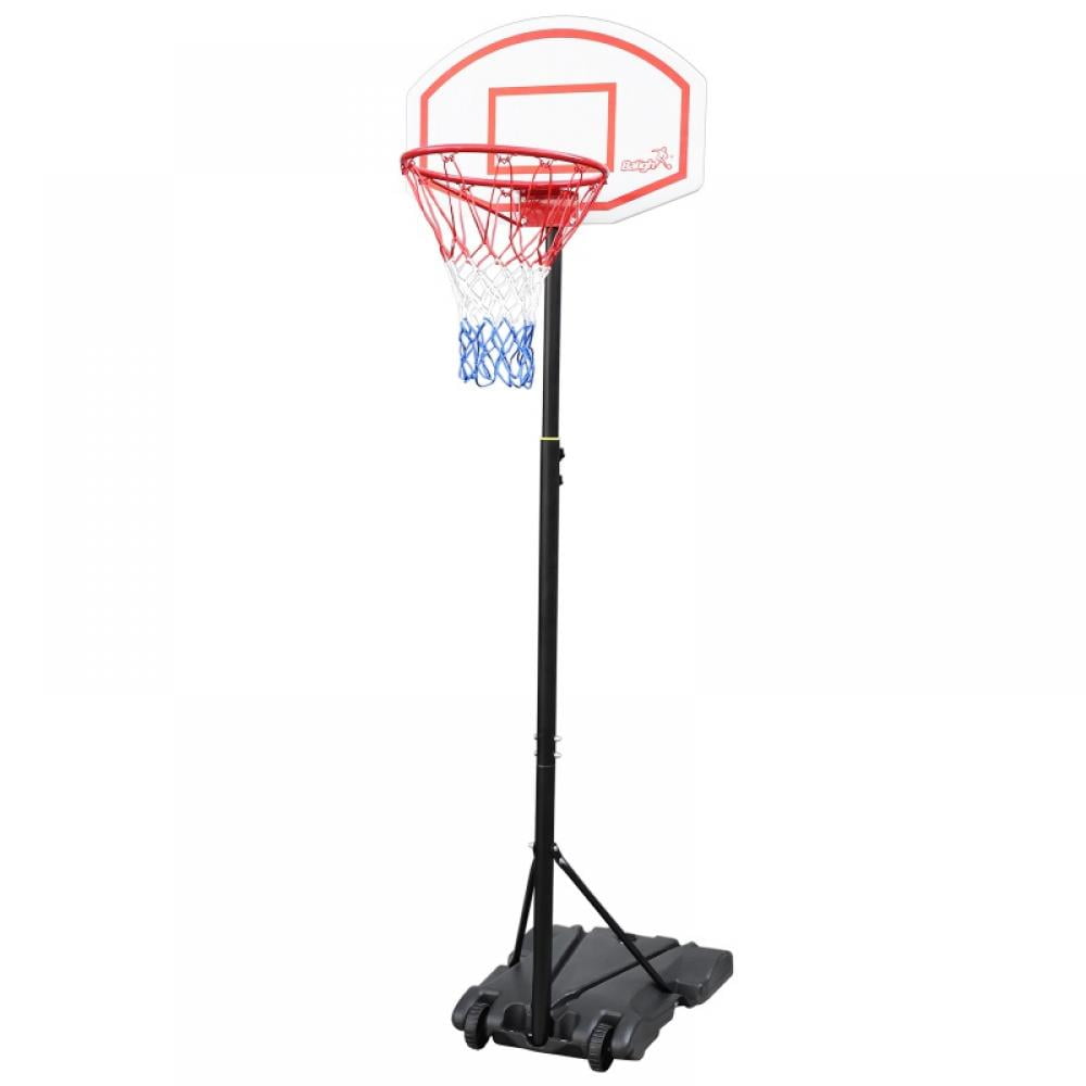 Portable Hoop Backboard Youth Basketball Court Goal Hoop Pool Indoor Adjustable 