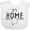 AA-White, variant on Inktastic It's Home- Alabama State Outline DIstressed Text Boys or Girls Baby Bib