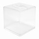 thumbnail image 2 of Caja Dispensadora de Pañuelos Faciales Acrílico Transparente con Tapa, para Mostrador, Secador Plástico, 2 of 9