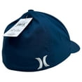 thumbnail image 3 of Hurley Men's Hat Corp Textures Stretch Flex Fit Cap (Small/Medium, Blue), 3 of 4