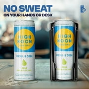 Frost Buddy Universal Can Cooler - Fits all - Stainless Steel Can Cooler for 12 oz & 16 oz Regular or Slim Cans & Bottles - Stainless Steel
