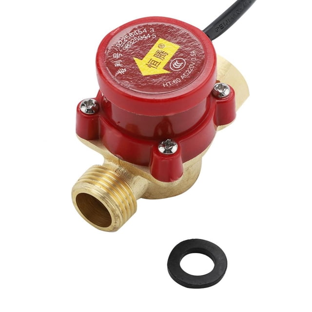 Interruptor del Sensor de Flujo de la Bomba de Agua de Rosca, 1 PCS HT-60 AC220V 0.5A G1 / 2"-1/2" Bomba elevadora Ecomeon no