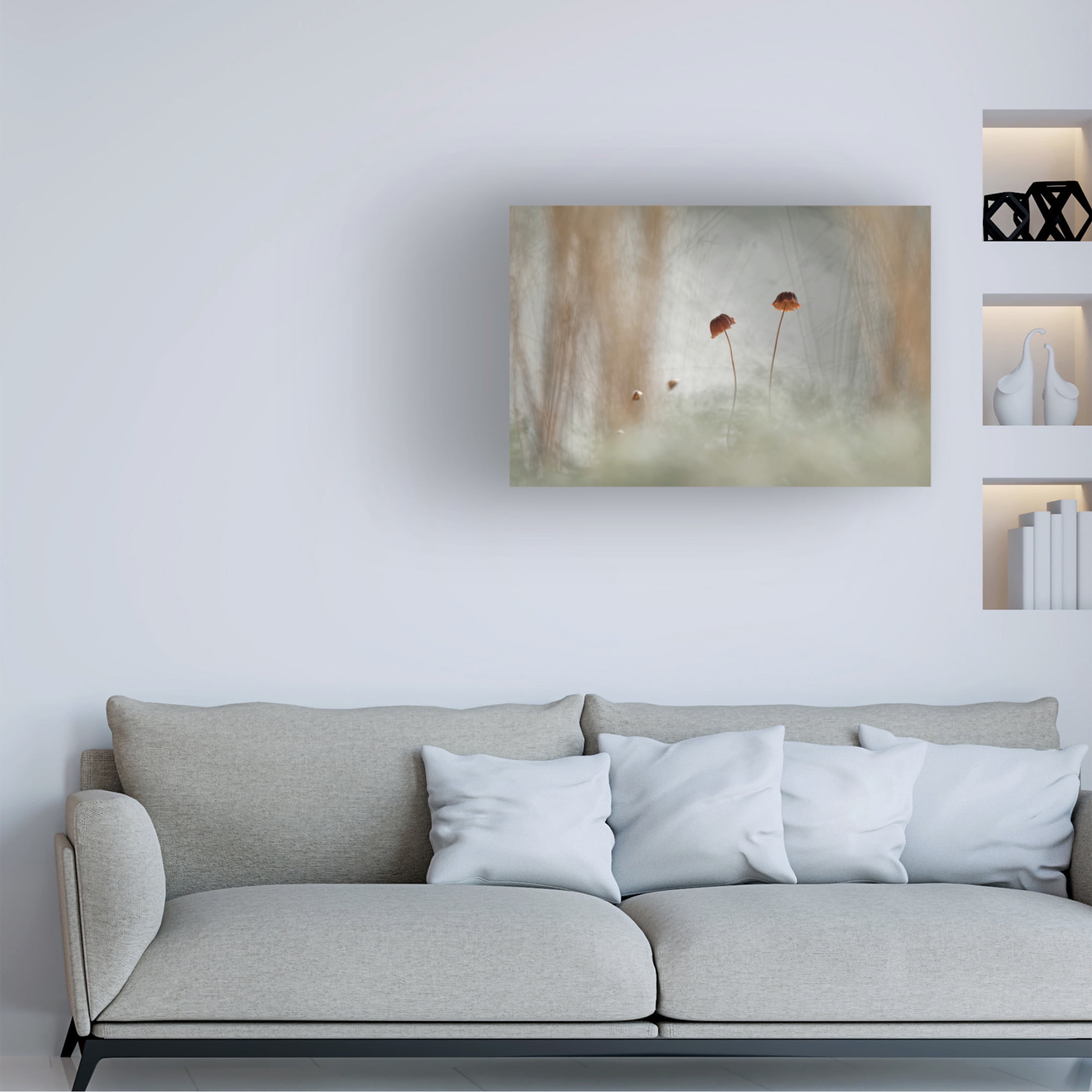 Trademark Fine Art Abdul Gapur Dayak Two and Two Canvas Wall Art
