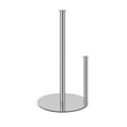 thumbnail image 5 of Lonian Paper Towel Holder for Kitchen Countertop – Non-Slip Base, Dual Rod, Rust-Resistant Metal Paper Roll Rack, 6.5" x 6.5" x 11.8",  Silver, 5 of 7