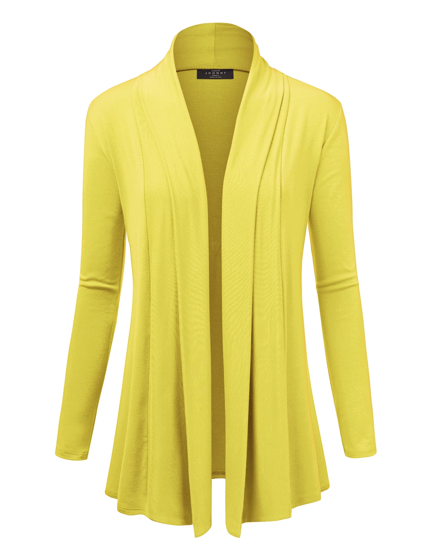 yellow cardigan walmart