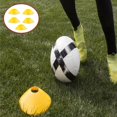 thumbnail image 3 of 25Pcs 5 Inch Soccer Cones, Soccer Markers Disc Cones with Net Bag, Practice Equipment，Agility Sports Training Cones for Football Rugby Basketball Netball Skating, Drills Field Cone, 3 of 6