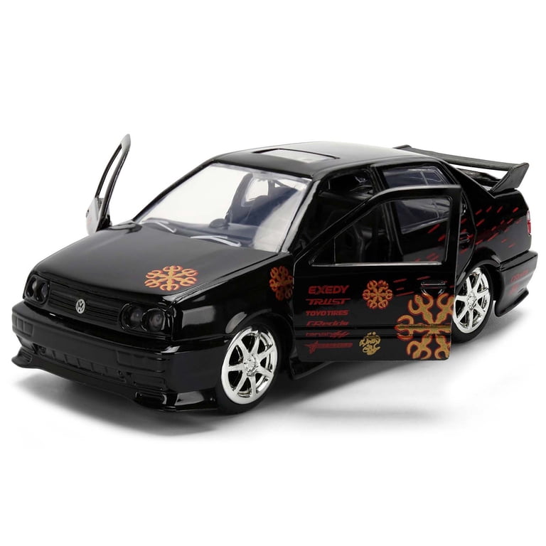 Volkswagen Jetta Black with Graphics 