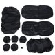 thumbnail image 2 of Funda universal para cojín de coche negra, suministros para interiores, 2 of 5